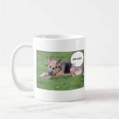 Mug Humour berger allemand (Gauche)