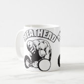 Mug humour "Body building" - MEATHEAD (Devant gauche)