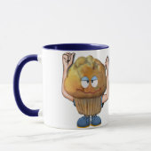Mug Humour bourré de muffin (Gauche)