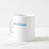 Mug Humour de bâillon de filles des enfants des hommes (Devant gauche)