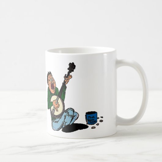 Mug Humour de banjo de Bluegrass (Droite)
