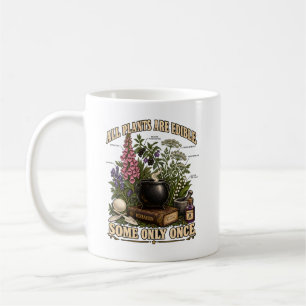 Mug Humour de botanique Toutes les plantes sont comest