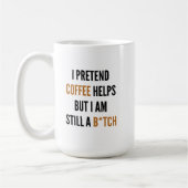 Mug Humour de bureau amusant (Gauche)