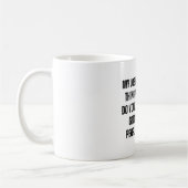 Mug humour de bureau drôle (Gauche)