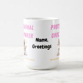 Mug Humour de chat identifiable pour les surpenseurs p (Centre)