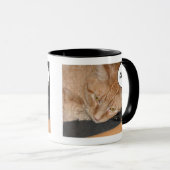 Mug Humour de chat Tabby Orange (Devant droit)