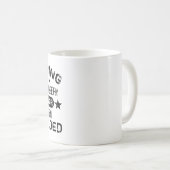 Mug Humour de chirurgie cardiaque amélioré (Devant droit)