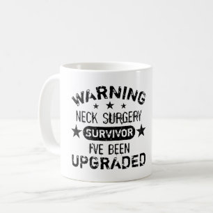 Mug Humour de chirurgie du cou amélioré