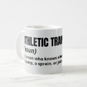 Mug Humour de formateur sportif - Drôle définition (Devant gauche)