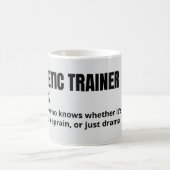 Mug Humour de formateur sportif - Drôle définition (Centre)