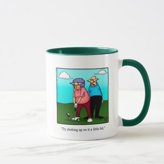Mug Humour De Golf Pour Elle (Droite)