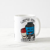 Mug Humour de la musculation - Obtenons l'enlèvement (Devant droit)