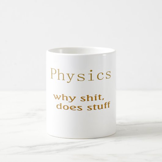 Mug humour de la physique (Centre)
