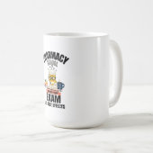 Mug Humour de l'école de pharmacie (Devant droit)