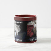 Mug humour de Maremme sur l'obéissance (Centre)