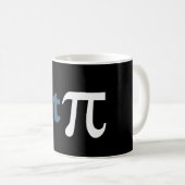 Mug Humour de maths - pièce en t mignonne pi (Devant droit)