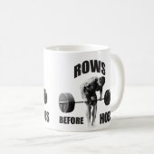 Mug humour de motivation "Body Building" (Devant droit)