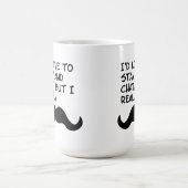 Mug Humour de moustache (Centre)