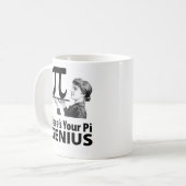 Mug Humour de nombre de pi (Devant gauche)