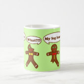 Mug Humour de pain d'épice de vacances (Centre)