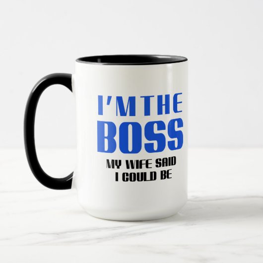 Mug Humour de pâte à café (Gauche)