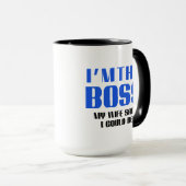 Mug Humour de pâte à café (Devant droit)