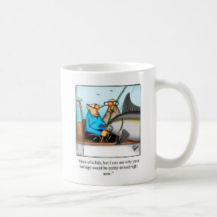 Mug Humour de pêche en mer profonde Gig
