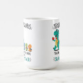 Mug Humour de professeur Teachersaurus avec de petits (Centre)