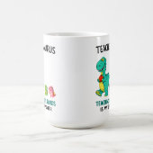 Mug Humour de professeur Teachersaurus avec de petits (Centre)