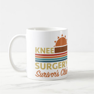 Mug Humour de récupération après une chirurgie du geno
