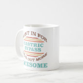 Mug Humour de récupération de la chirurgie de dérivati (Devant gauche)