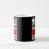 Mug Humour de récupération de l'ankle cassé Guerrier d (Centre)