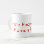 Mug Humour de ressources humaines (Devant gauche)