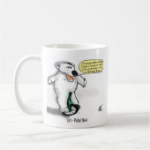 Mug Humour de santé mentale - dépression de TP et (Gauche)