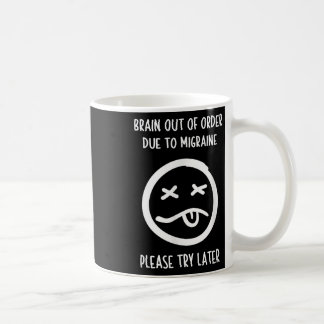 Mug Humour de secours migraine T Shirt - Sensibilisati