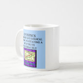Mug Humour de statisticien de STATISTIQUES, stati de (Devant gauche)