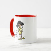 Mug Humour de stupidité (Devant gauche)