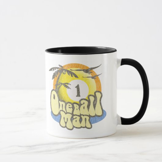 Mug Humour de survivant de cancer du testicule (Droite)
