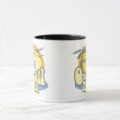 Mug Humour de survivant de cancer du testicule (Centre)