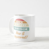 Mug Humour de survivant d'opération du dos (Devant gauche)