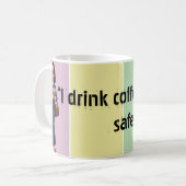 Mug Humour de travail à domicile (Devant gauche)