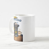 Mug Humour de travail à domicile (Devant gauche)