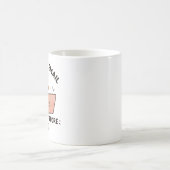 Mug Humour de Travail avec un Canard (Centre)