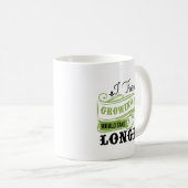 Mug Humour de vieillissement actif (Devant droit)