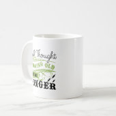 Mug Humour de vieillissement actif (Devant gauche)
