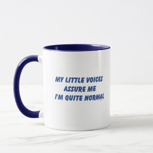 Mug Humour de voix d'audition (Gauche)
