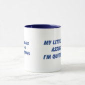 Mug Humour de voix d'audition (Centre)