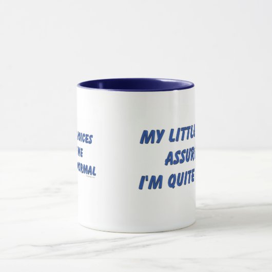 Mug Humour de voix d'audition (Centre)