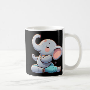 Mug Humour de yoga d'éléphant Fitness