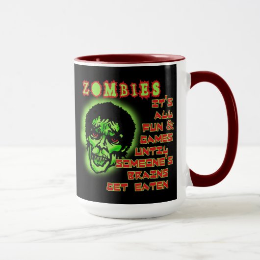 Mug Humour de zombis (Droite)